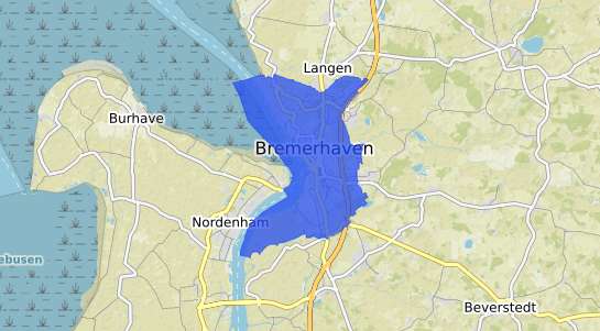 Bodenrichtwertkarte Bremerhaven