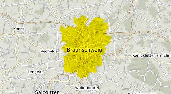 Immobilienpreisekarte Braunschweig