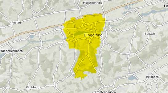 Immobilienpreisekarte Dingolfing