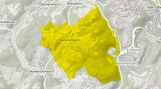 Immobilienpreisekarte Oberbrombach b. Idar-Oberstein