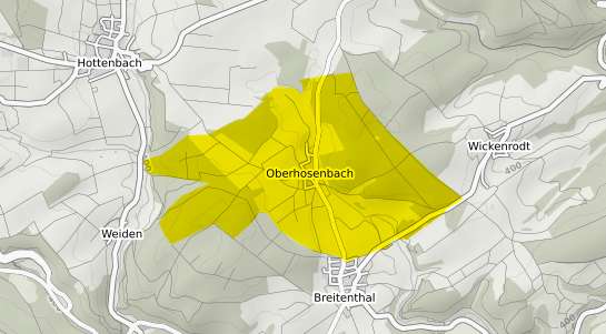 Immobilienpreisekarte Oberhosenbach