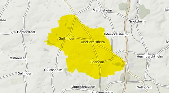 Immobilienpreisekarte Oberickelsheim