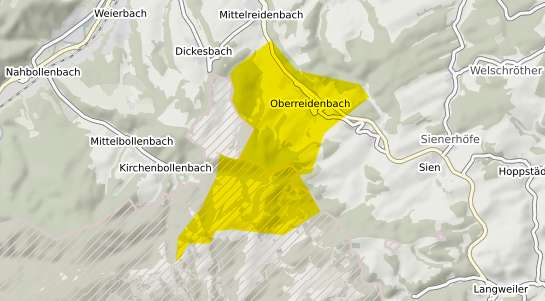 Immobilienpreisekarte Oberreidenbach