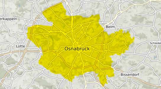 Immobilienpreisekarte Osnabrück