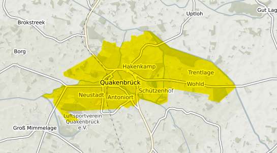 Immobilienpreisekarte Quakenbrück