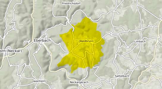 Immobilienpreisekarte Waldbrunn Odenwald