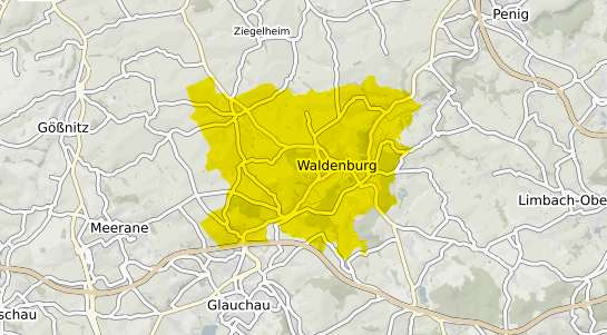 Immobilienpreisekarte Waldenburg (Württemberg) Sachsen