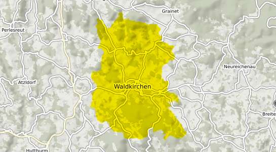 Immobilienpreisekarte Waldkirchen Niederbayern