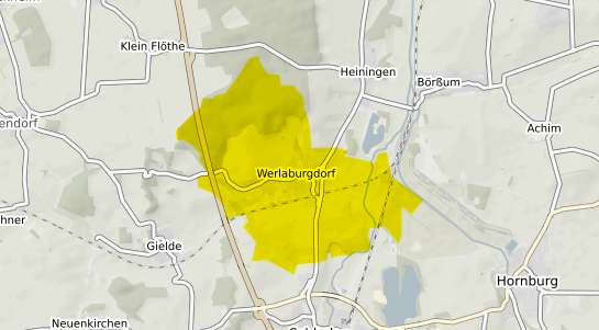 Immobilienpreisekarte Werlaburgdorf