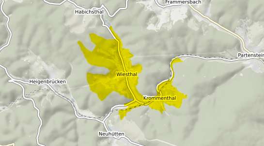 Immobilienpreisekarte Wiesthal Unterfranken