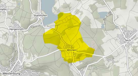 Immobilienpreisekarte Winnen Westerwald