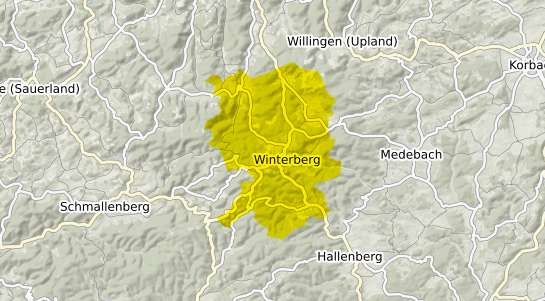 Immobilienpreisekarte Winterberg Westfalen