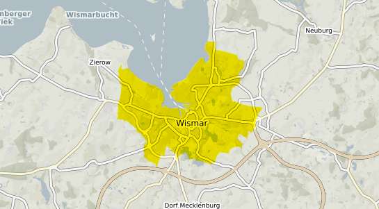 Immobilienpreisekarte Wismar Mecklenburg