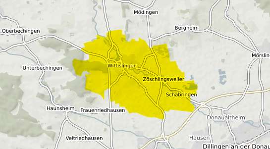 Immobilienpreisekarte Wittislingen