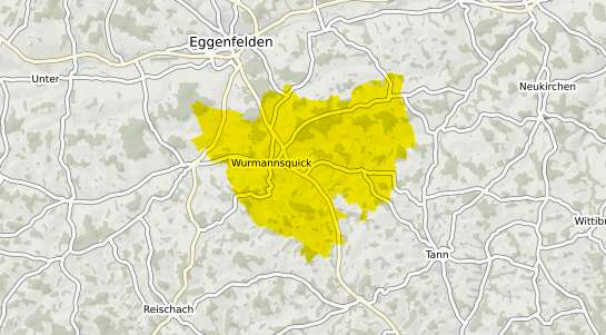 Immobilienpreisekarte Wurmannsquick