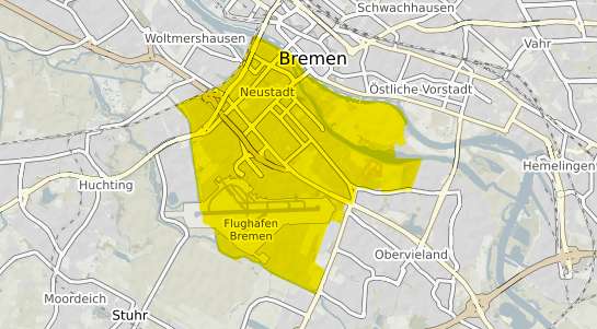 Immobilienpreisekarte Bremen Neustadt