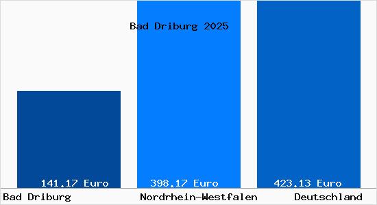 Aktueller Bodenrichtwert in Bad Driburg