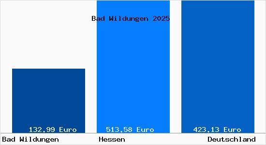 Aktueller Bodenrichtwert in Bad Wildungen