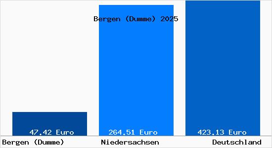 Aktueller Bodenrichtwert in Bergen (Dumme)