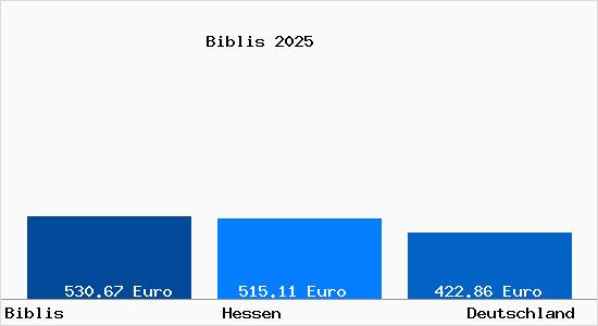 Aktueller Bodenrichtwert in Biblis
