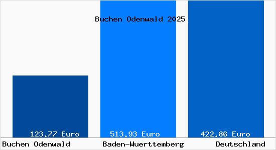 Aktueller Bodenrichtwert in Buchen Odenwald