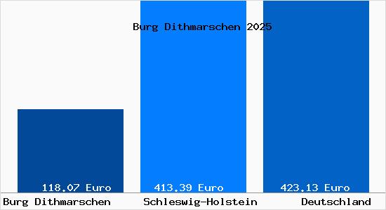 Aktueller Bodenrichtwert in Burg Dithmarschen