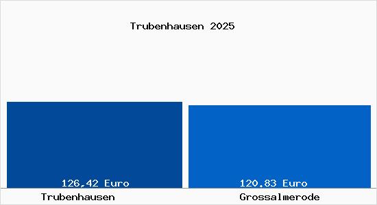 Aktueller Bodenrichtwert in Gro&szlig;almerode Trubenhausen