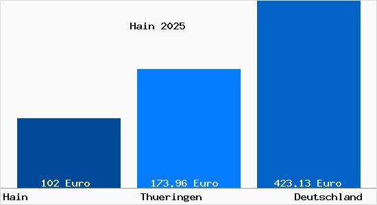 Aktueller Bodenrichtwert in Hain b. Zeulenroda