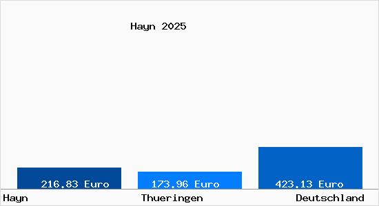 Aktueller Bodenrichtwert in Hayn Thueringen