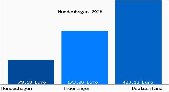Aktueller Bodenrichtwert in Hundeshagen