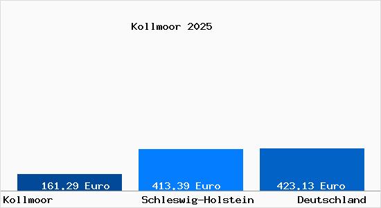 Aktueller Bodenrichtwert in Kollmoor b. Itzehoe