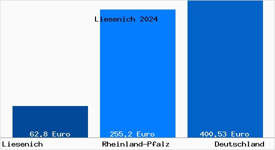 Aktueller Bodenrichtwert in Liesenich