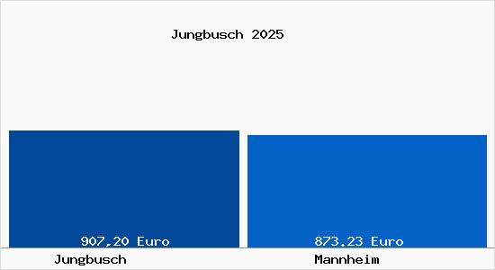 Aktueller Bodenrichtwert in Mannheim Jungbusch