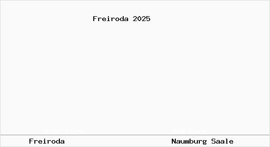 Aktueller Bodenrichtwert in Naumburg Saale Freiroda