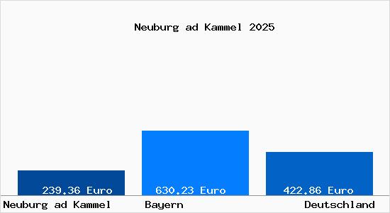 Aktueller Bodenrichtwert in Neuburg ad Kammel