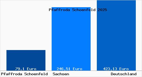 Aktueller Bodenrichtwert in Pfaffroda Schoenfeld