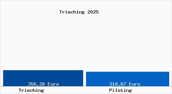 Aktueller Bodenrichtwert in Pilsting Trieching