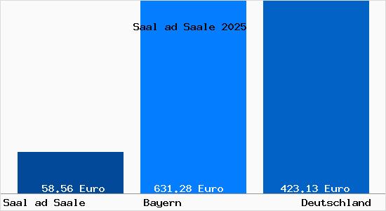 Aktueller Bodenrichtwert in Saal ad Saale