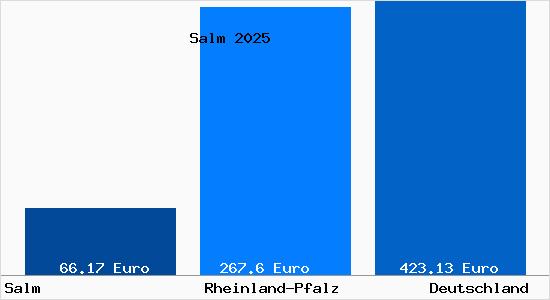 Aktueller Bodenrichtwert in Salm Eifel