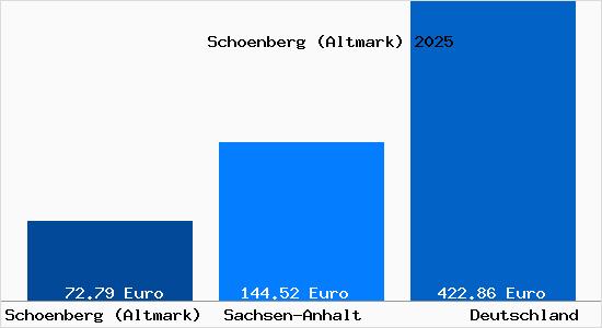 Aktueller Bodenrichtwert in Schoenberg (Altmark)