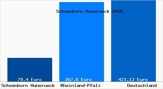 Aktueller Bodenrichtwert in Schoenborn Hunsrueck