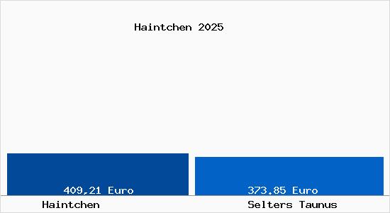 Aktueller Bodenrichtwert in Selters Taunus Haintchen