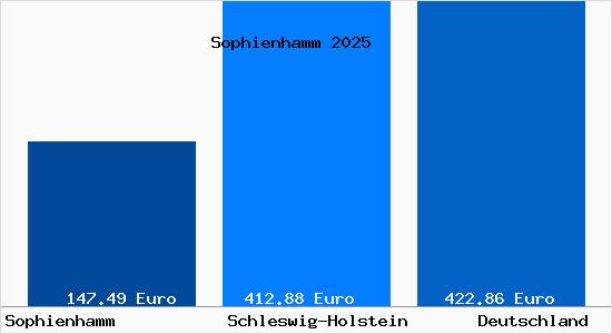Aktueller Bodenrichtwert in Sophienhamm