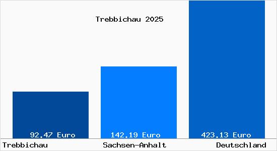 Aktueller Bodenrichtwert in Trebbichau an der Fuhne