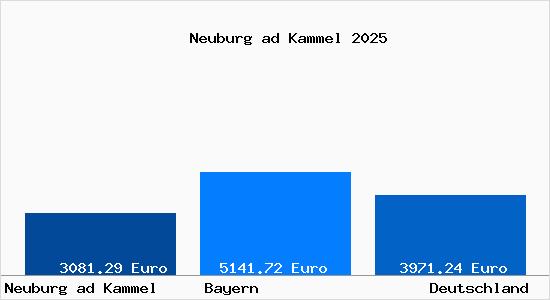 Aktuelle Immobilienpreise in Neuburg ad Kammel