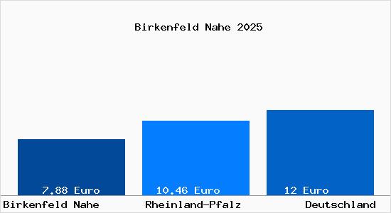 Aktueller Mietspiegel in Birkenfeld Nahe