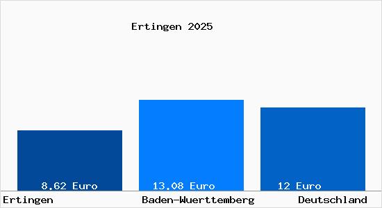 Aktueller Mietspiegel in Ertingen