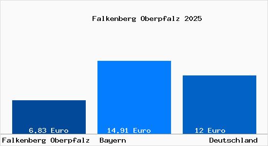 Aktueller Mietspiegel in Falkenberg Oberpfalz