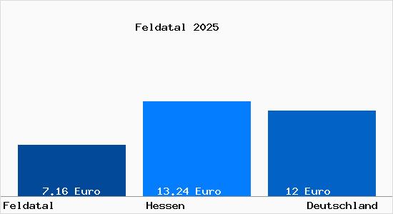 Aktueller Mietspiegel in Feldatal