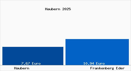 Vergleich Mietspiegel Frankenberg Eder mit Frankenberg Eder Haubern